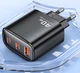 Зарядное устройство Блок питания для телефона Toocki XR05 40W PD Quick Charge 4,0 Блок быстрая зарядка для Samsung, iPhone, Xiaomi, Redmi, Huawei, Realme Black - изображение 3
