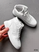 Женские кроссовки хайтопы Swin Shoes 36р(23см) белые эко-кожа (8596-36) - изображение 3