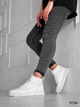 Женские кроссовки хайтопы Swin Shoes 41р(25.5см) белые эко-кожа (8596-41) - изображение 3