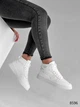 Женские кроссовки хайтопы Swin Shoes 41р(25.5см) белые эко-кожа (8596-41) - изображение 6
