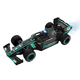 Машинка радиоуправляемая болид Formula 1 Черный с зеленым (ЕДМ-124-11) - изображение 1