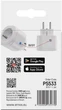 Розумна розетка Emos GoSmart P5533 Zigbee 16А EU Біла - зображення 9
