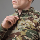 Флисовая тактическая кофта Ukrarmor Garrison Fleece Multicam. Temperature control, polyester S - изображение 4