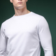 Кофта-лонгслів Ukrarmor Pulse Longsleeve. Cotton та Elastane. Білий (LSPLS-WH-L) - зображення 4