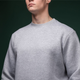 Свитшот Base Soft Ukrarmor Sweatshirt. Свободный стиль. Цвет Серый/Gray M - изображение 4