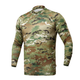 Рашгард тактический Raptor Ukrarmor Rashguard Multicam. Slim fit, полиэстер M - изображение 1