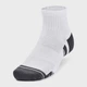 Набор мужских носков коротких хлопковых Under Armour UA Performance Cotton 3p Qtr 1379528-100 XL 3 пары Белый (196883995240) - изображение 3