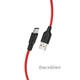 Кабель Hoco USB - Type-C 2метри 3A силікон X21 Plus Red (X21_C_2Red) - зображення 2