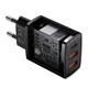 Зарядное устройство Baseus 2USB/Type-C PD 30W Compact Quick Black (CCXJ-E01) - изображение 7