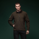 Флисовая кофта Ukrarmor Patrol Pullover Fleece Ranger green. Polyester, windproof (400886/L) - изображение 2