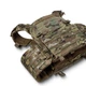 Плитоноска улучшенная (PRO) Ukrarmor под бронеплиты 25х30 см. Мультикам M-XXL - изображение 14