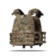 Бронежилет 3-го класса Ukrarmor M.V.P. Вес 3.6 кг. Бронеплиты из СВМПЭ, 1.38 кг. Мультикам Универсальный M-XXL (регулируется сзади и на плечах) - изображение 4