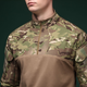 Тактическая рубашка Core Ukrarmor Combat Shirt, длинный рукав, комбинированные материалы. Мультикам XXL - изображение 6