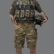 Шорти тактичні BDU Ukrarmor Shorts I. 10 кишень. Cotton та polyester. Мультикам XL - зображення 6