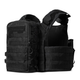 Тактический рюкзак на Ukrarmor 10 л. Крепление Molle. Cordura 1000D. Черный 30 x 20 x 8 см - изображение 2