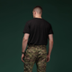 Футболка Basic Military Ukrarmor T-shirt. Cotton and Elastane, черный S - изображение 5