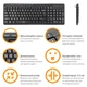 Клавіатура Piko KB-108 USB (1283126467103)[11885] - зображення 3