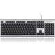 Клавіатура REAL-EL 507 Standard USB Silver[11914] - зображення 2