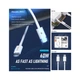 Дата кабель USB-C to USB-C 1.0m PD-B83a 60W Proda (PD-B83a-WHT)[17430] - изображение 4
