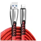 Кабель USB 2.0 AM to Lightning 1.0m zinc alloy ColorWay (CW-CBUL010-RD)[17068] - зображення 1