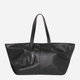 Torebka shopper damska duża skórzana Kalite Look Travel 594 Czarna (5903999314620) - obraz 1