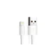 Дата кабель USB 2.0 AM to Lightning 1.8m 2.1A MFI Choetech (IP0027-WH)[17477] - изображение 1