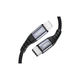 Кабель USB-C to Lightning 1.2m MFI Choetech (IP0039-BK)[17470] - зображення 2