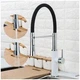 Смеситель для кухни с гибким изливом FRAP F4452-8 - изображение 8