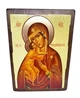Ікона Федорівська Пресвята Богородиця (на дереві) 210*280 мм - зображення 1