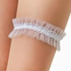 Подвязка свадебная из фатина на ножку Felisiya Lingerie Белый 6-001фк - изображение 2