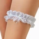 Подвязка свадебная кружевная на ножку Felisiya Lingerie Белый 6-001.. - изображение 2