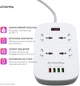 Сетевой фильтр-удлинитель ColorWay 4 розетки/4 USB White (CW-CHU44QW) - изображение 11