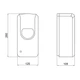Дезинфектор бесконтактный Qtap Pohodli QT170WH42921 6V белый (SD00049035) - изображение 5