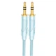 Кабель Hoco UPA30 audio cable AUX Jack 3.5 to Jack 3.5 1М Блакитний - изображение 1