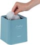 Настольный контейнер для мусора Axent квадратный 16х14.5 см Голубой (2132-07-A) - изображение 4