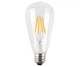 LED лампа Едісона ST64 6w 4000 прозоре скло - зображення 1