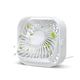 Портативный мини-вентилятор Topk K50 USB charging 360° rotating White - изображение 2