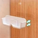 Самоклеючий тримач- органайзер для окулярів у ванну, коридор, шафу Gluit. Сірий. К-т 2 шт. - изображение 8