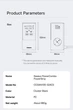 Мережевий адаптер Baseus 6в1 PowerCombo Tower PowerStrip 2AC+2USB+2Type-C 100W - зображення 14