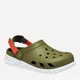 Мужские кроксы Crocs Duet Max II Clog 208776-3UA 41-42 (M8/W10) 26 см Зеленые (1962657207050) - изображение 2