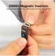 Магнитный кабель Uslion 2в1 Type-C-Type-C + Usb-a-Type-c PD 60w 1м Fast Charge Black - изображение 3