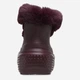 Женские зимние резиновые сапоги низкие Crocs Stomp Lined Boot 208718-6WD 37-38 (M5/W7) 23 см Бордовые (1962654290048) - изображение 5