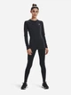 Спортивные леггинсы для фитнеса высокие женские Under Armour UA CG Authentics Legging 1368700-001 XS Черные (195251400942) - изображение 3