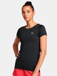 Спортивная футболка для фитнеса женская Under Armour Tech Mesh Ss 1328964-002 XS Черная (197777066091) - изображение 1