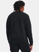 Свитшот на флисе мужской Under Armour UA Rival Fleece Crew 1379755-001 2XL Черный (196884120573) - изображение 2