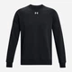 Свитшот на флисе мужской Under Armour UA Rival Fleece Crew 1379755-001 2XL Черный (196884120573) - изображение 5