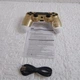 Бездротовий джойстик PS4 DS-2312 bluetooth DOUBLE-Motor Vibration 4 Wireless Controller -DMV-4-Gold - зображення 3