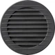 Вентиляционная решетка AIRROXY AOzSg 80 Graphite (02-235) - изображение 1
