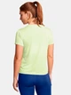 Спортивная футболка для фитнеса женская Under Armour Ua Launch Shortsleeve 1382434-383 M Салатовая (197777137005) - изображение 2