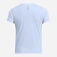 Спортивная футболка для фитнеса женская Under Armour Ua Launch Shortsleeve 1382434-464 M Голубая (197777137050) - изображение 4